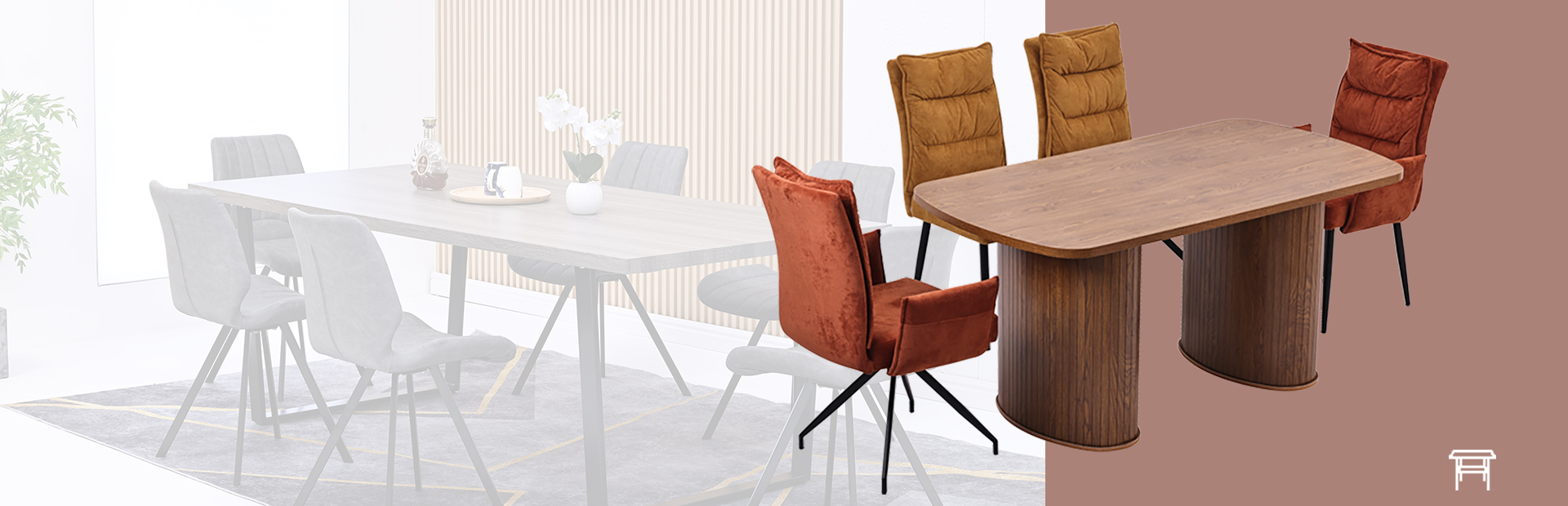 dining table banner