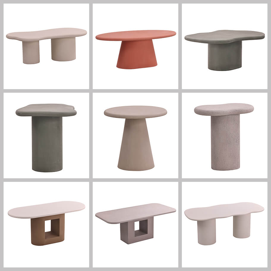 Microcement Tables